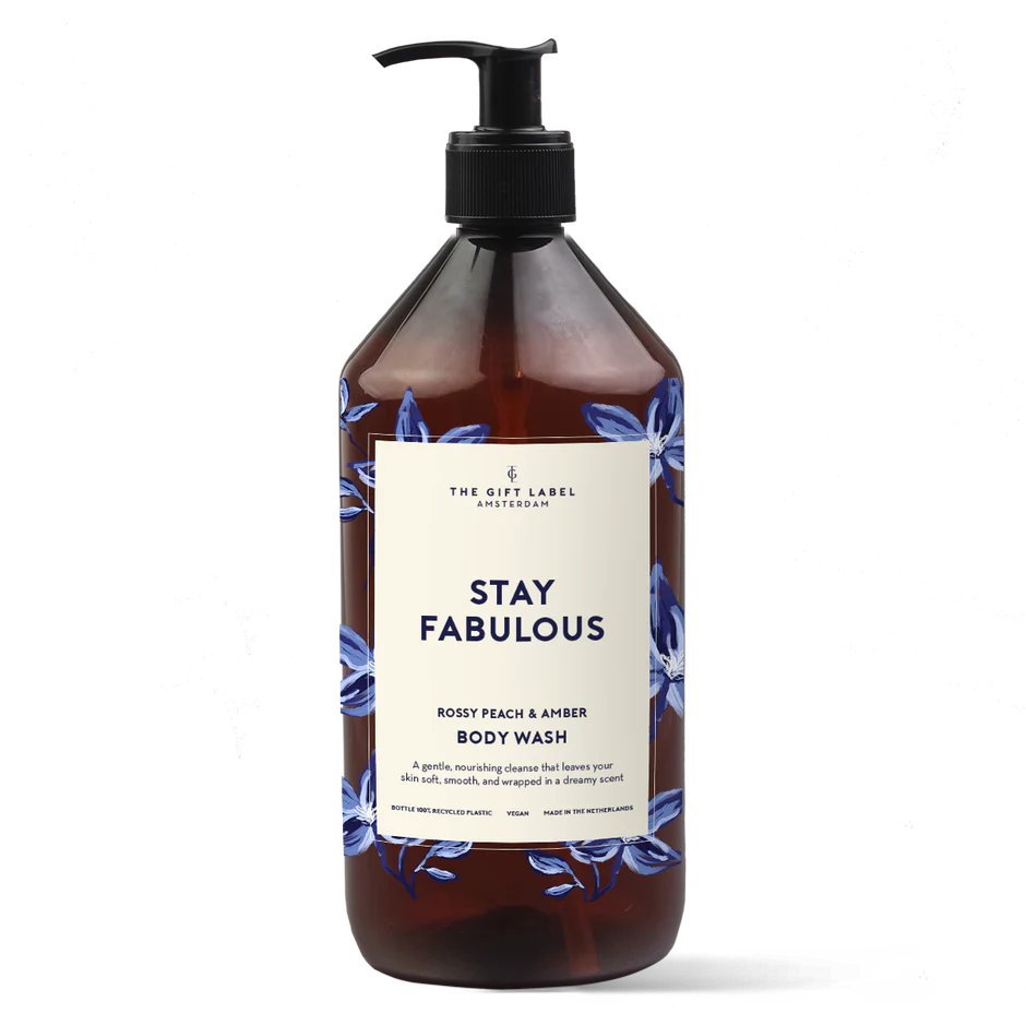 The Gift Label Body Wash 1000ml Stay Fabulous