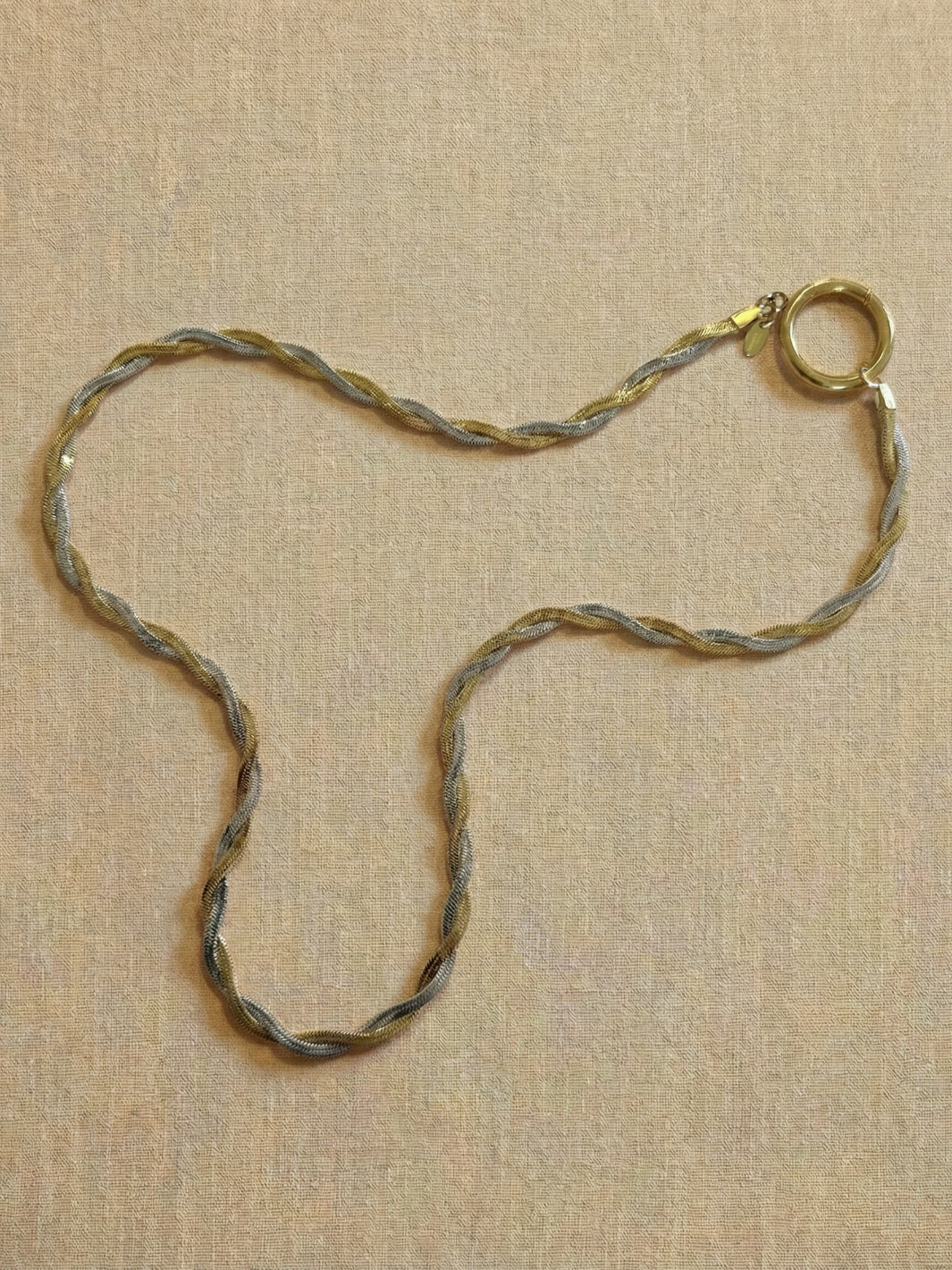 Sunny Cords Ring Edit | Braided Jane Zilver Goud  - Afbeelding 2