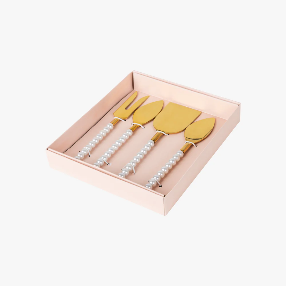Lepelclub Set of Pearl Cheese Knives - Afbeelding 2