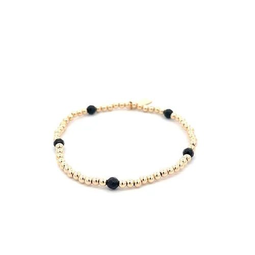 PScallme Dot 5 small black gold coloured