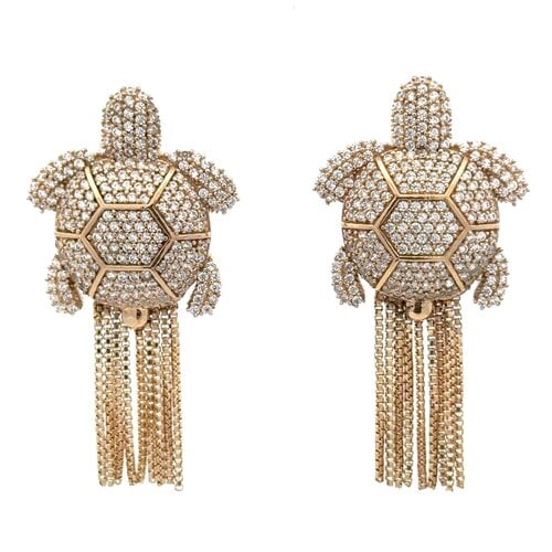 PScallme Earrings turtle cc goldplated