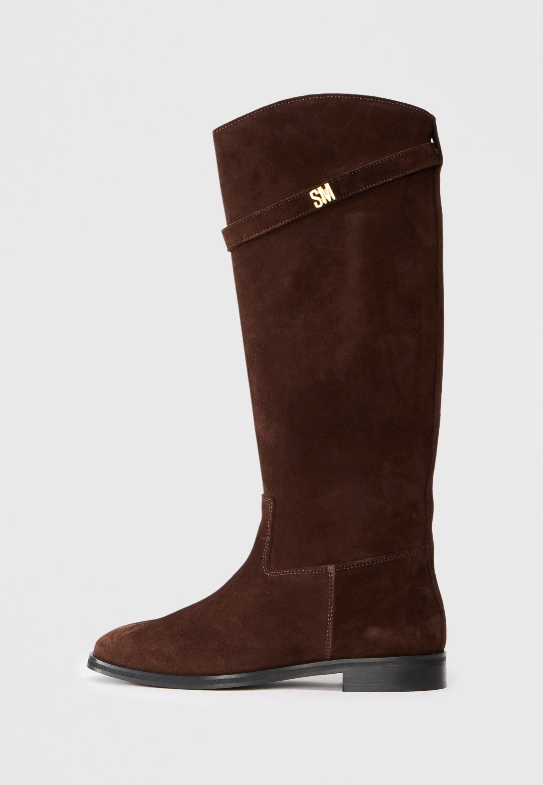 Steve Madden Novi Laars Suede Donkerbruin  - Afbeelding 6