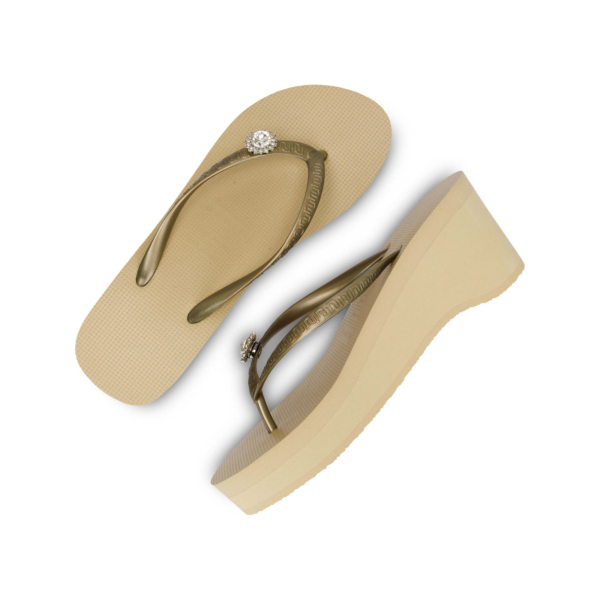 Uzurii Slippers Switch High Heel - Goud - Afbeelding 5