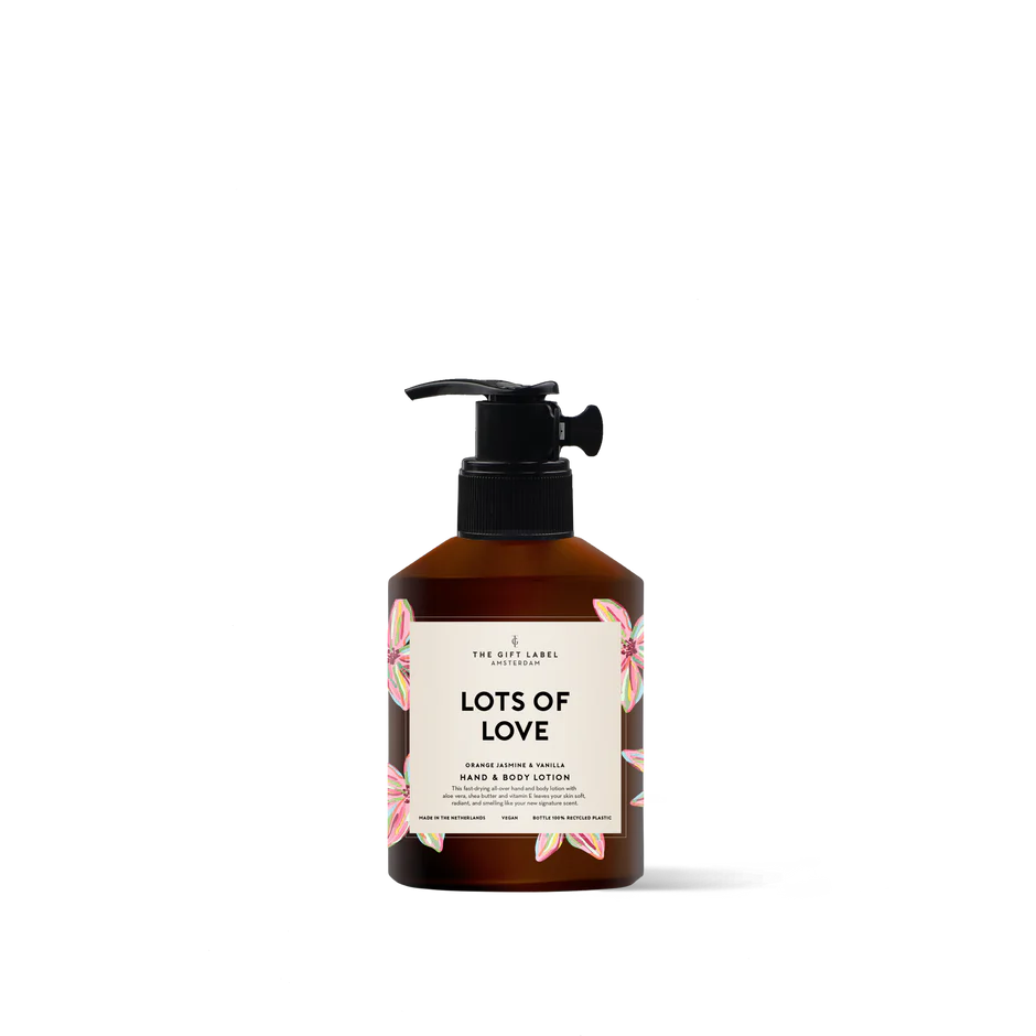 The Gift Label Hand & Body Lotion 250ml Lots Of Love