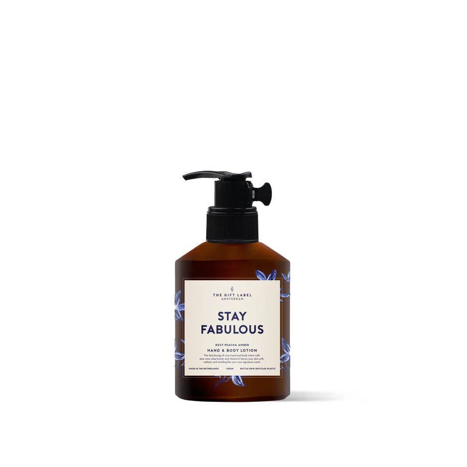 The Gift Label Hand & Body Lotion 250ml Stay Fabulous