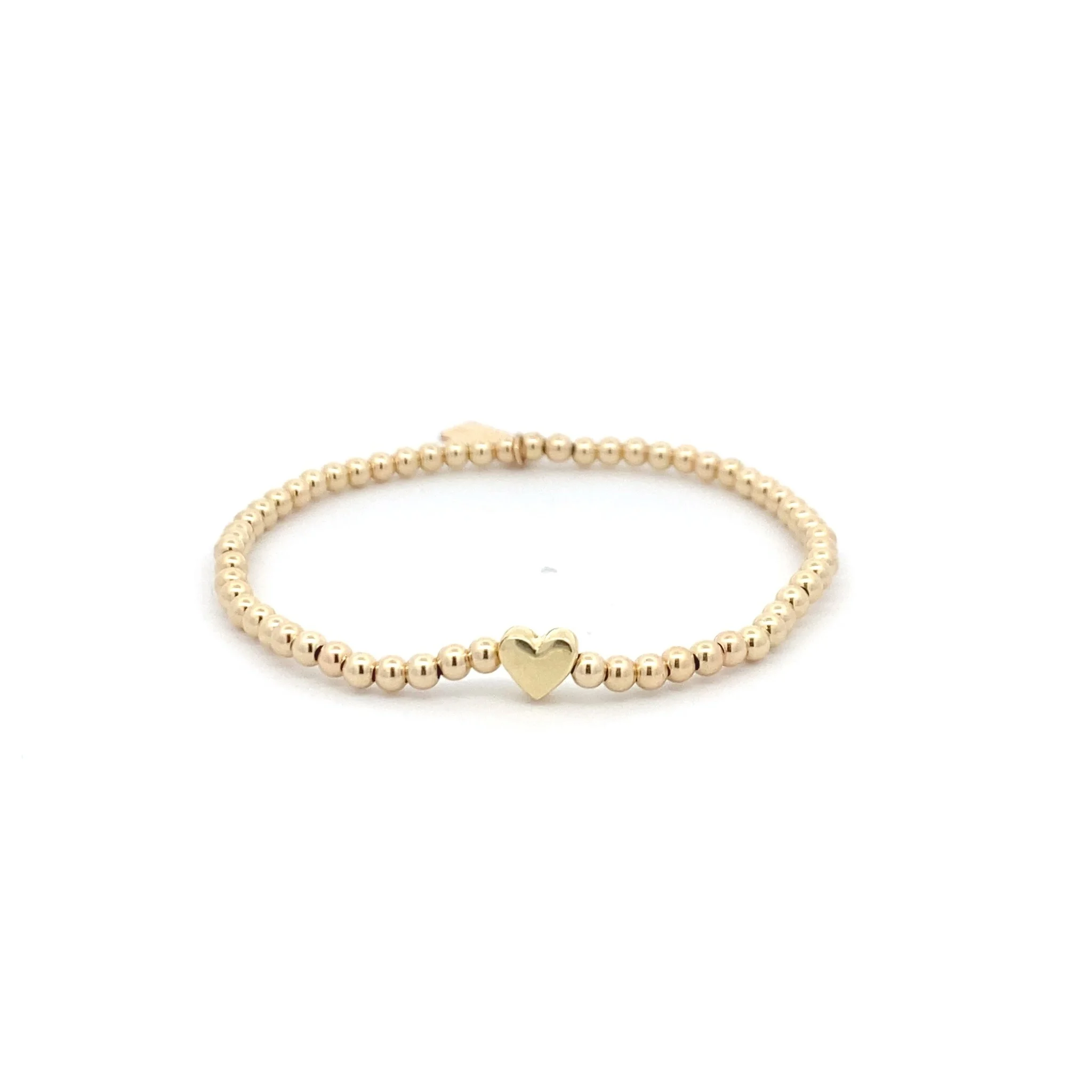 PScallme Heart small gold coloured