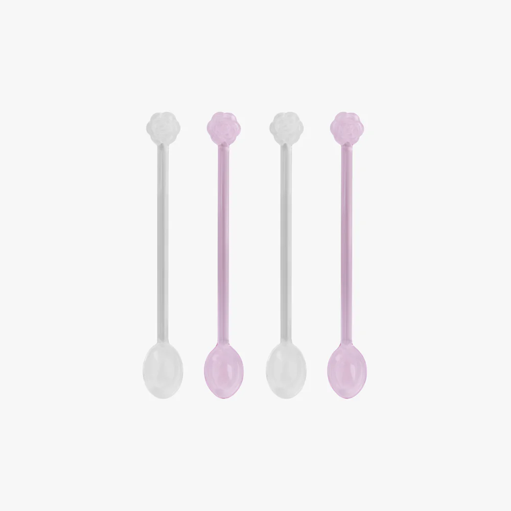 Lepelclub Rose Spoons Set of Four - Afbeelding 3