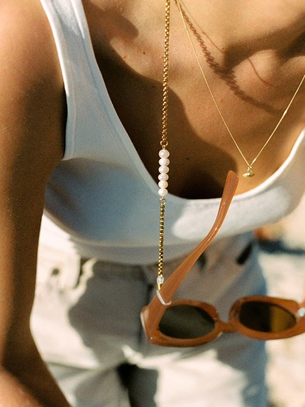 Sunny Cords Zonnebrillenkoord | Missy Pearl - Afbeelding 4