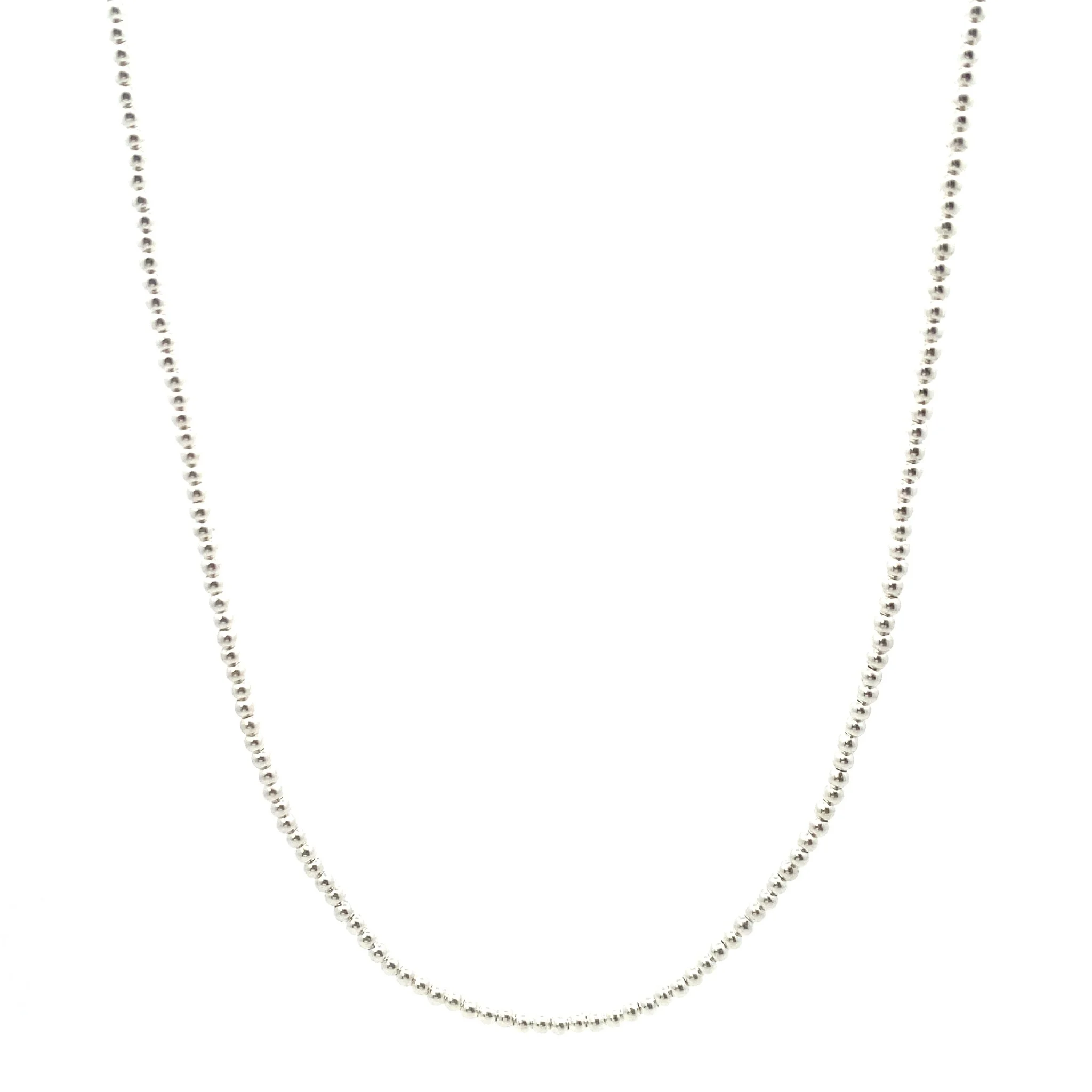 PScallme Necklace basic 2mm silver