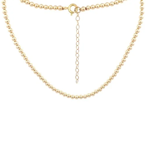 PScallme Necklace basic 3mm gold coloured