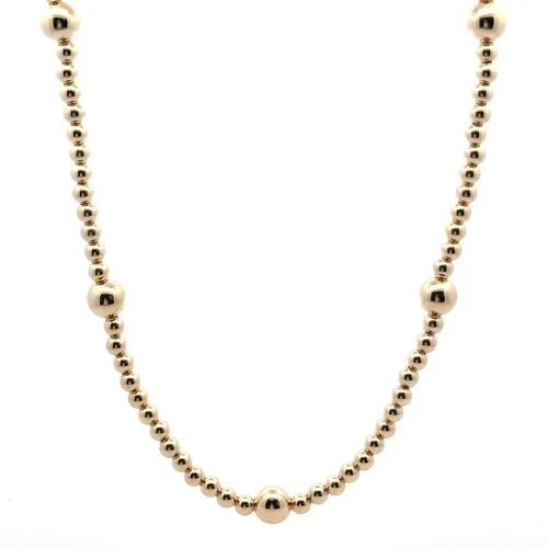 PScallme Necklace dot 5 7mm gold coloured