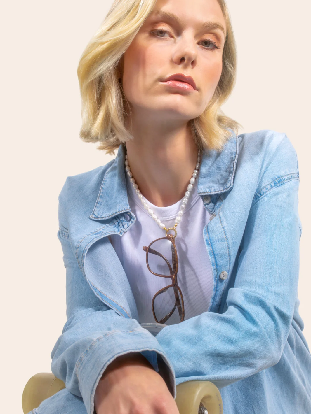 Sunny Cords Ring Edit | Pearly - goud  - Afbeelding 2