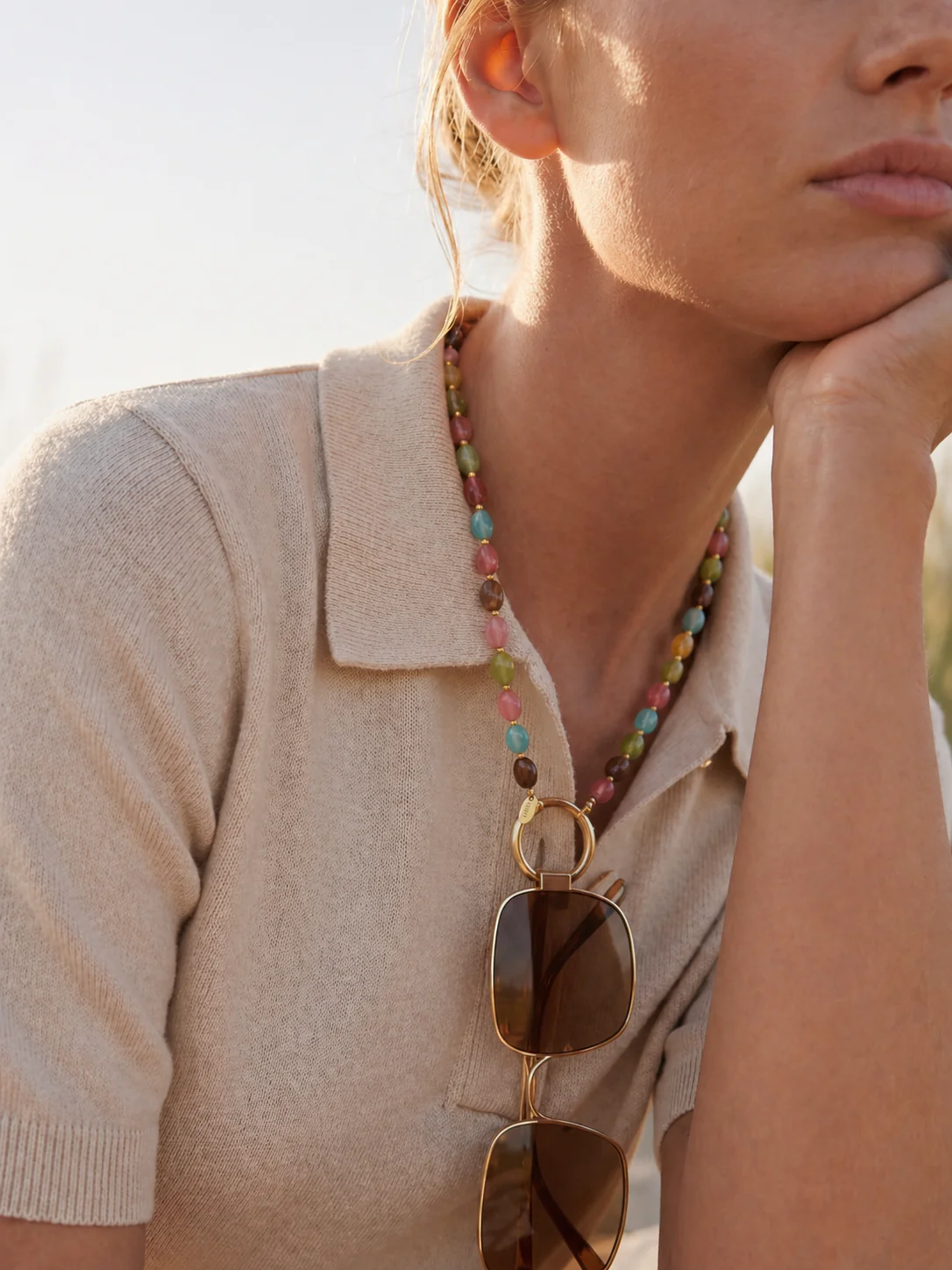 Sunny Cords Ring Edit | Philou - goud - Afbeelding 3