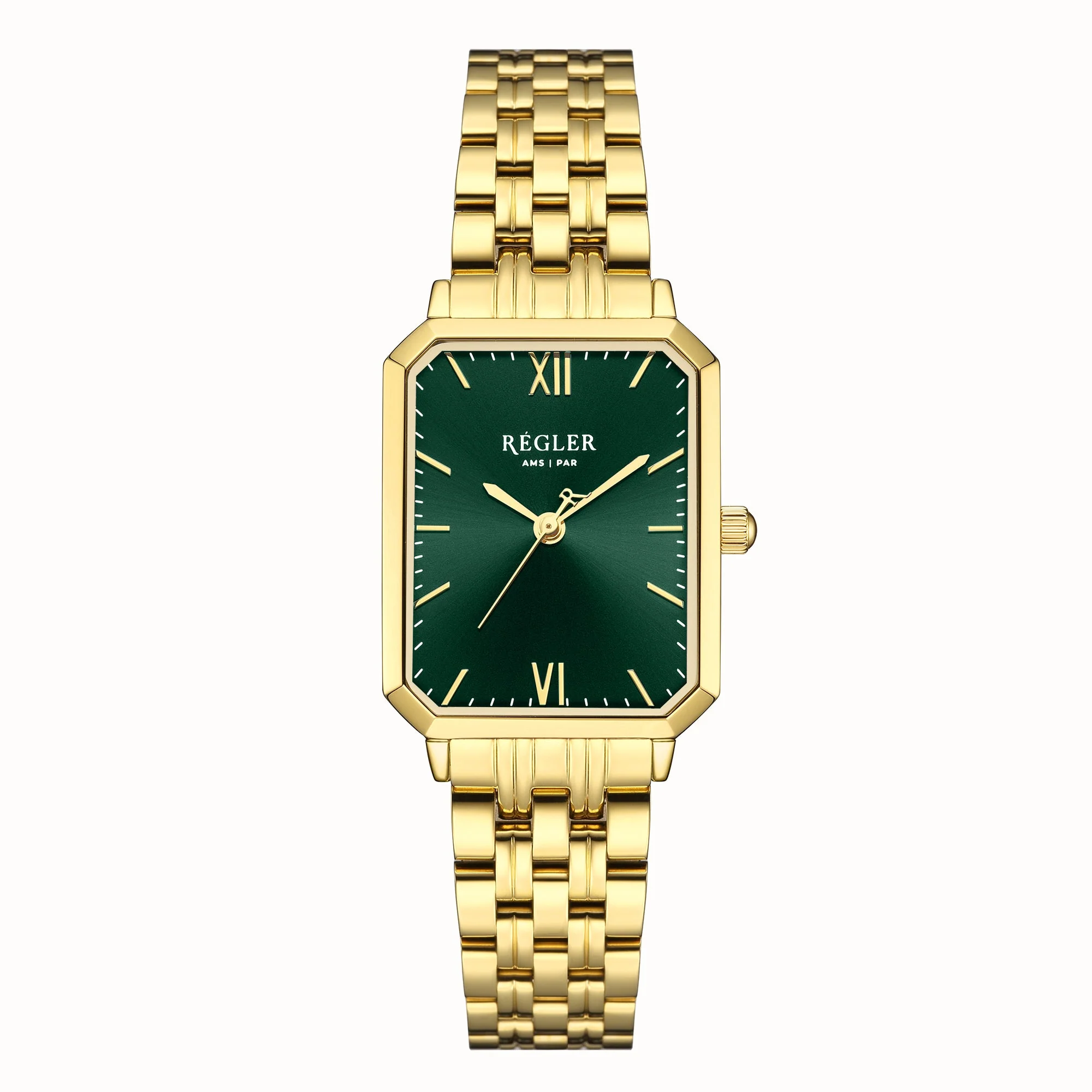 Regler Elegance Staal Goud - Groen