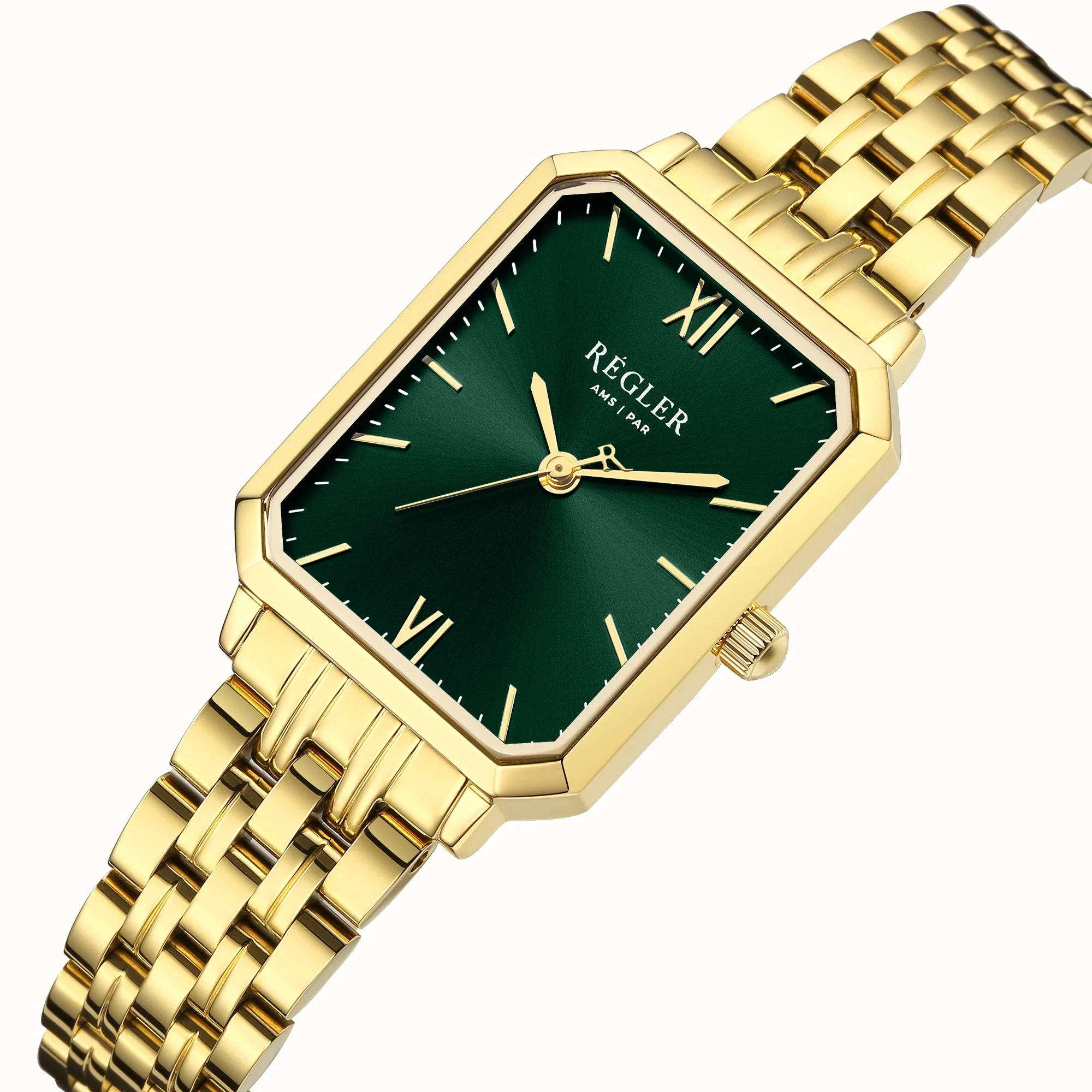 Regler Elegance Staal Goud - Groen - Afbeelding 2