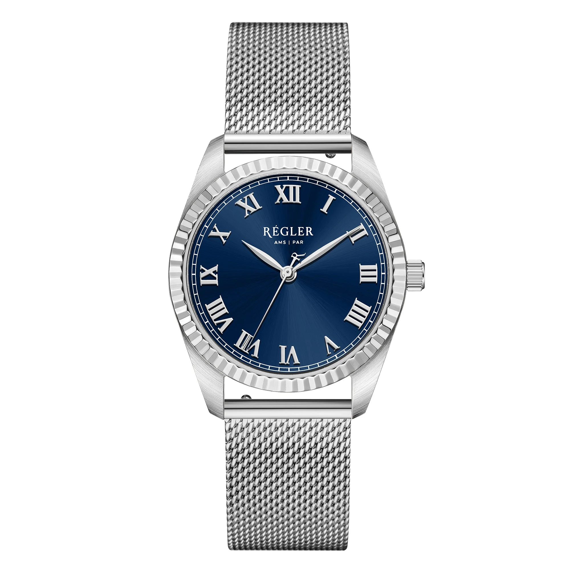 Regler Infinite Mesh Zilver - Blauw 