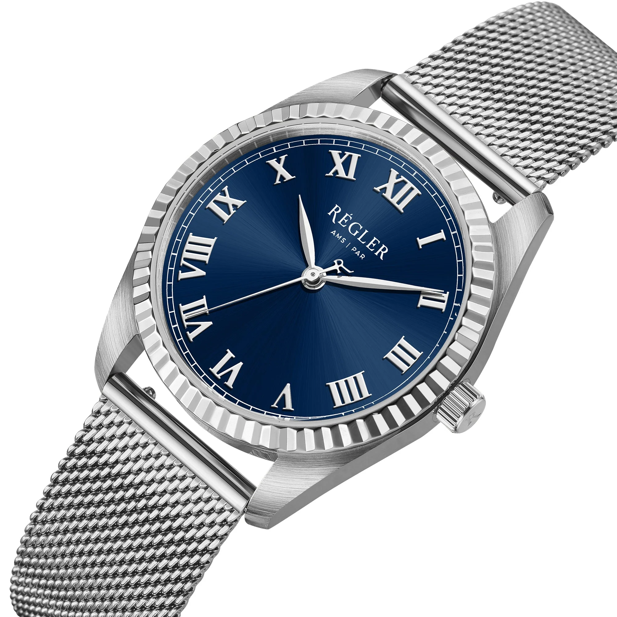 Regler Infinite Mesh Zilver - Blauw  - Afbeelding 2