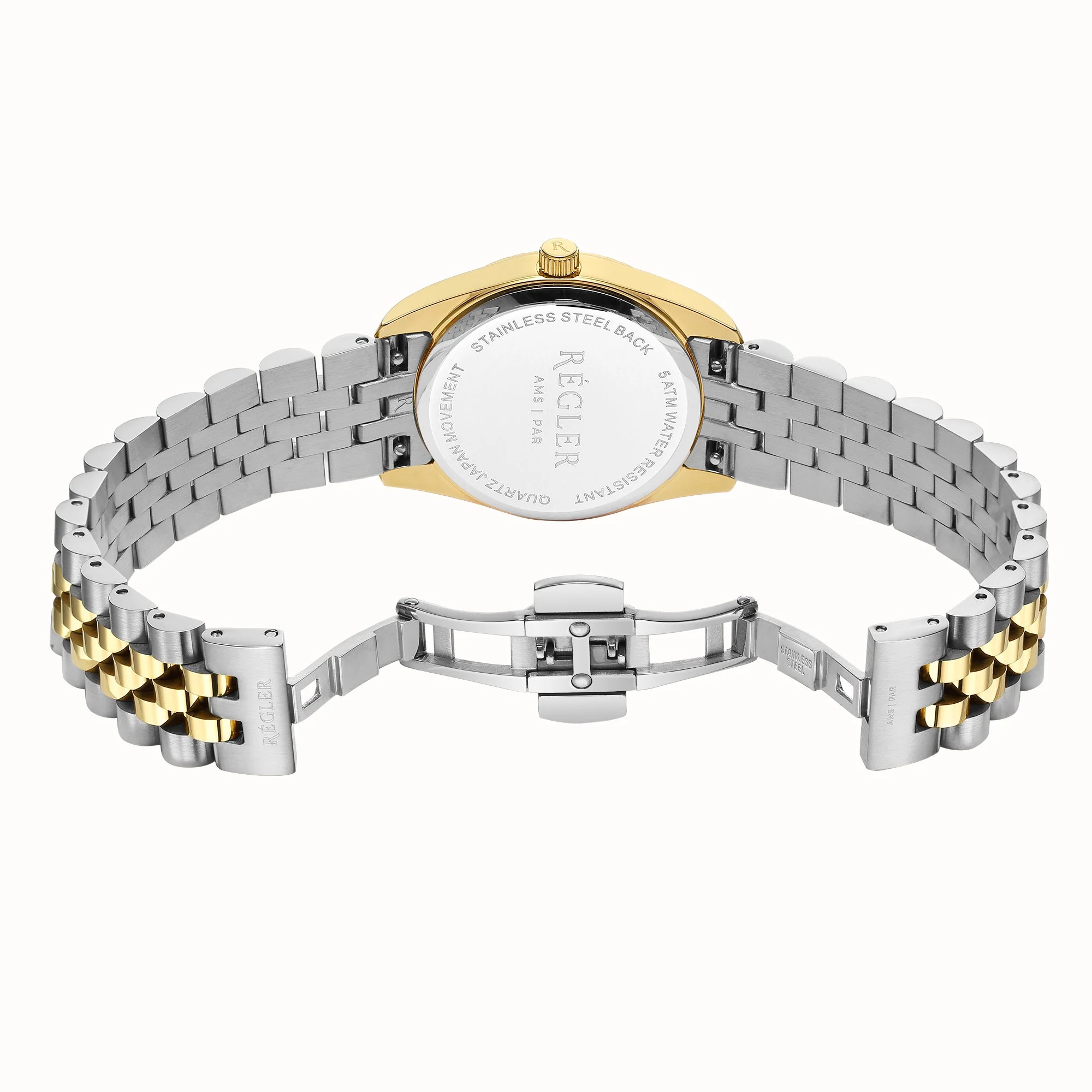Régler Infinité Two tone Zilver/Goud - Zilver - Afbeelding 2