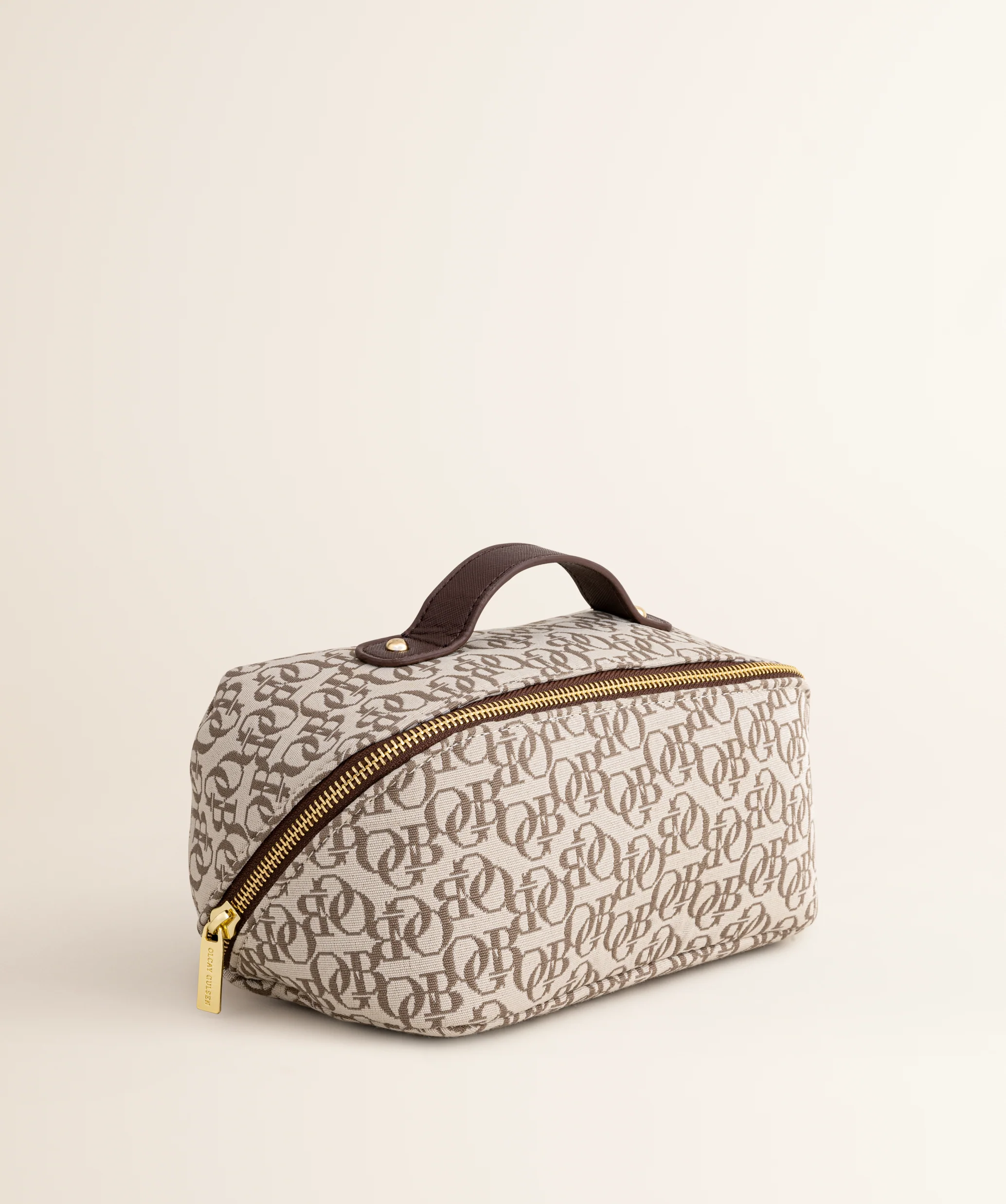 Olcay Gulsen SMALL JACQUARD MAKE-UP BAG