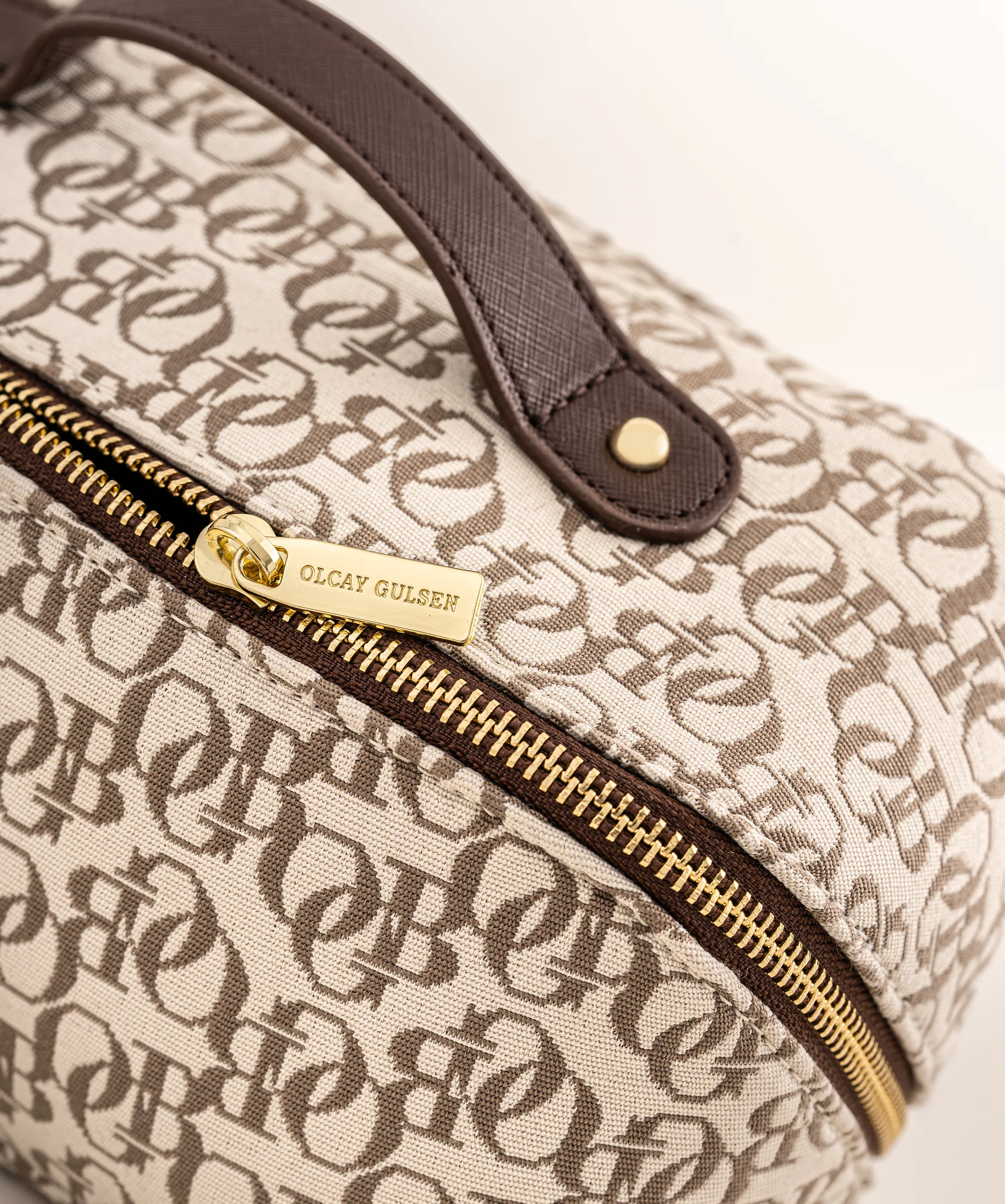 Olcay Gulsen SMALL JACQUARD MAKE-UP BAG - Afbeelding 3