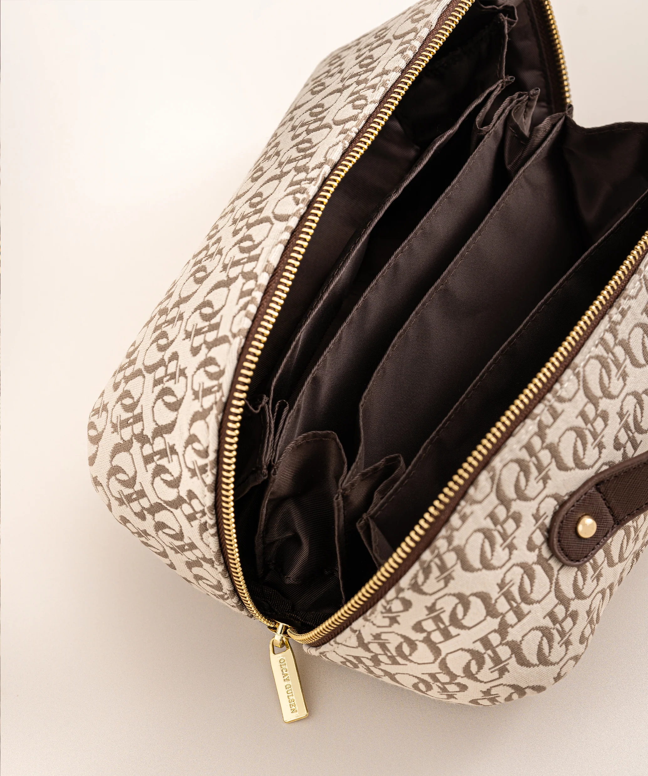 Olcay Gulsen SMALL JACQUARD MAKE-UP BAG - Afbeelding 2