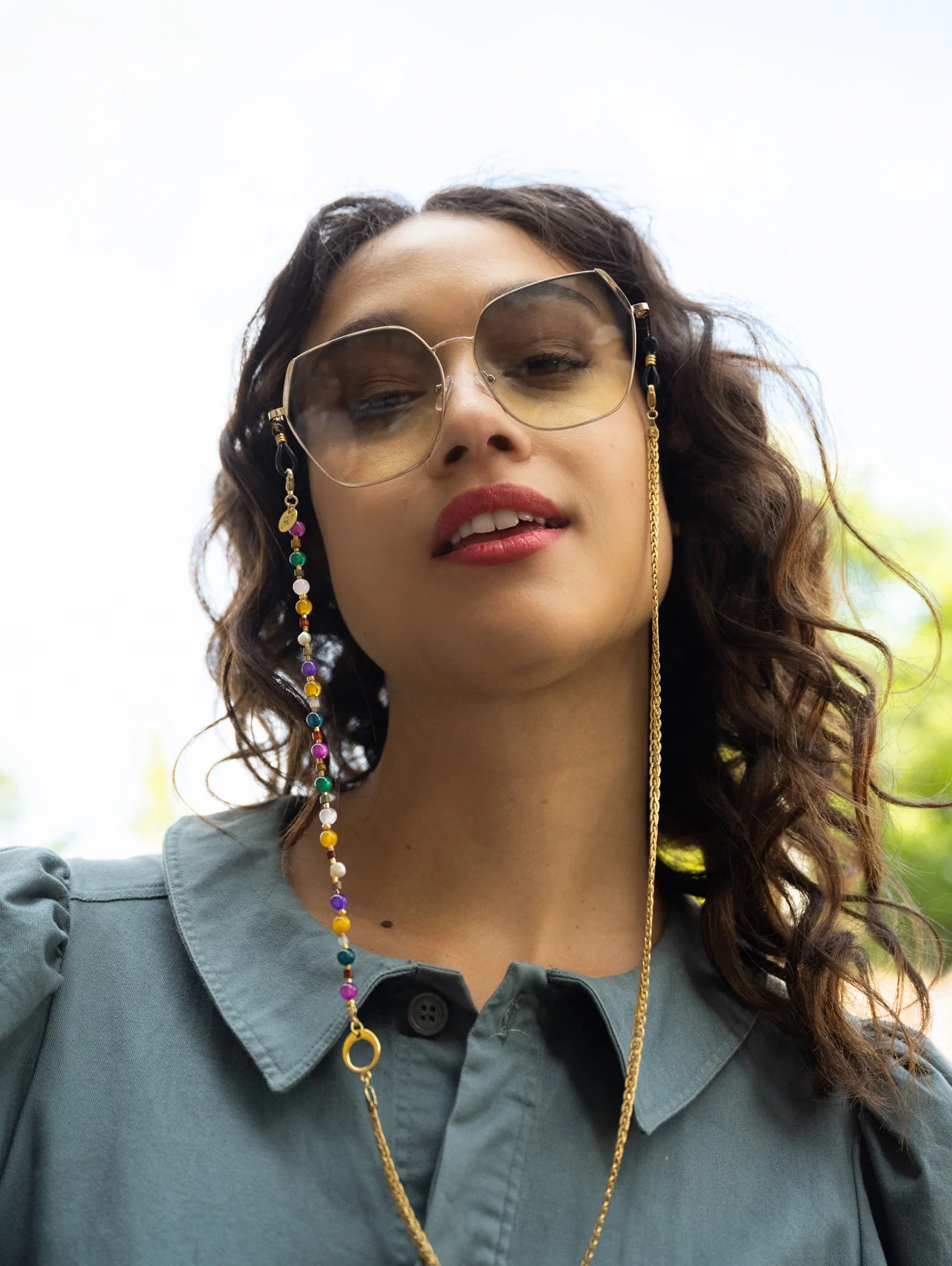 Sunny Cords Zonnebrillenkoord | Maeve multi - Afbeelding 4