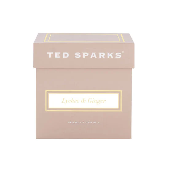 Ted Sparks Demi Geurkaars Lychee & Ginger - Afbeelding 1