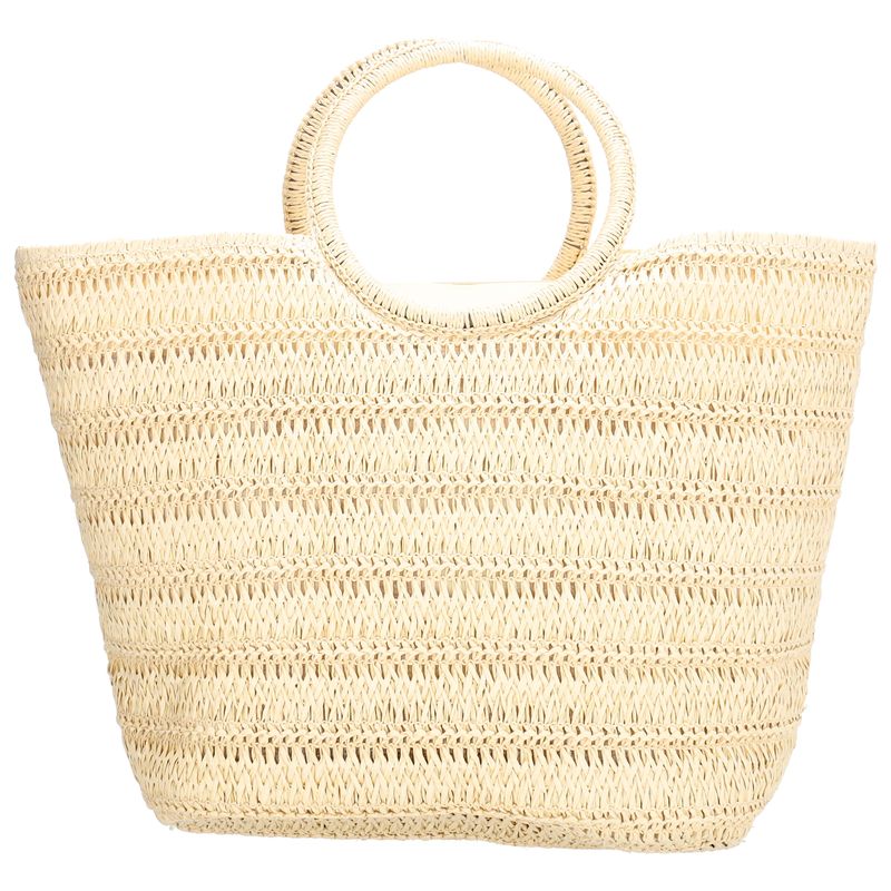 Beagles Tas Raffia Bloem - Afbeelding 4