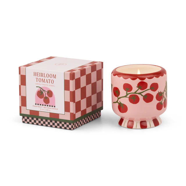 Paddywax ceramic kaars | Heirloom Tomato