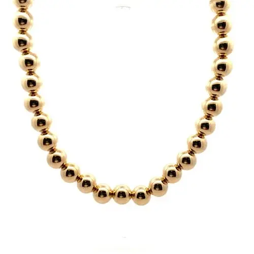 PScallme basic ketting 10 mm gold coloured