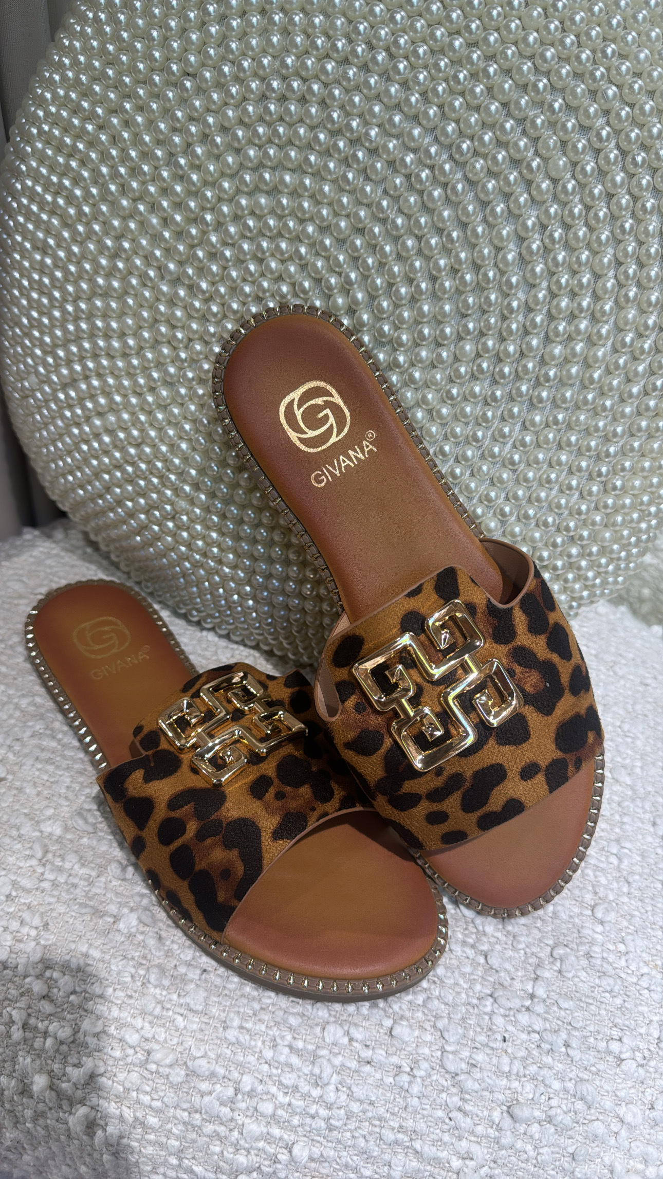 Slippers Leopard