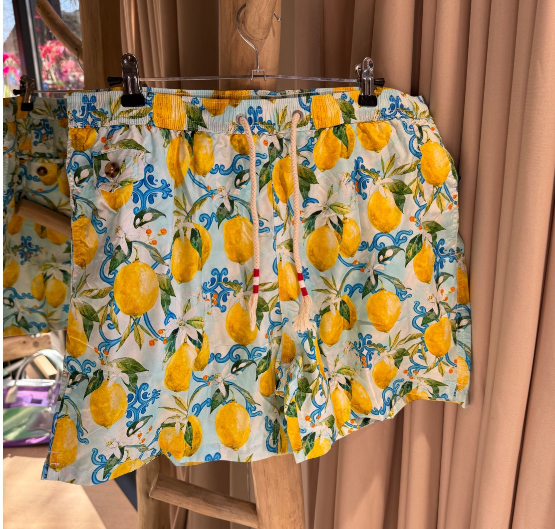 Saint Barth zwembroek Lemon
