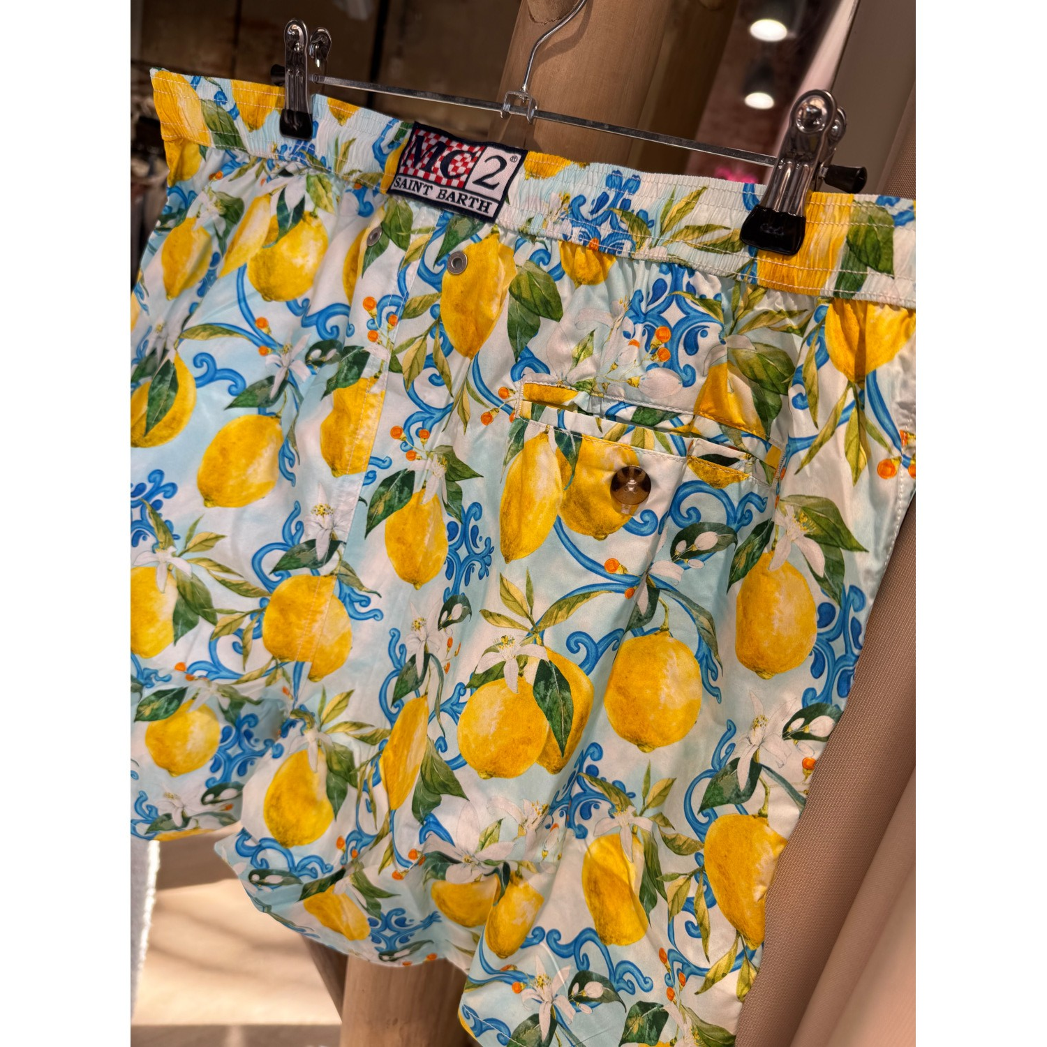 krllp71p Saint Barth zwembroek Lemon