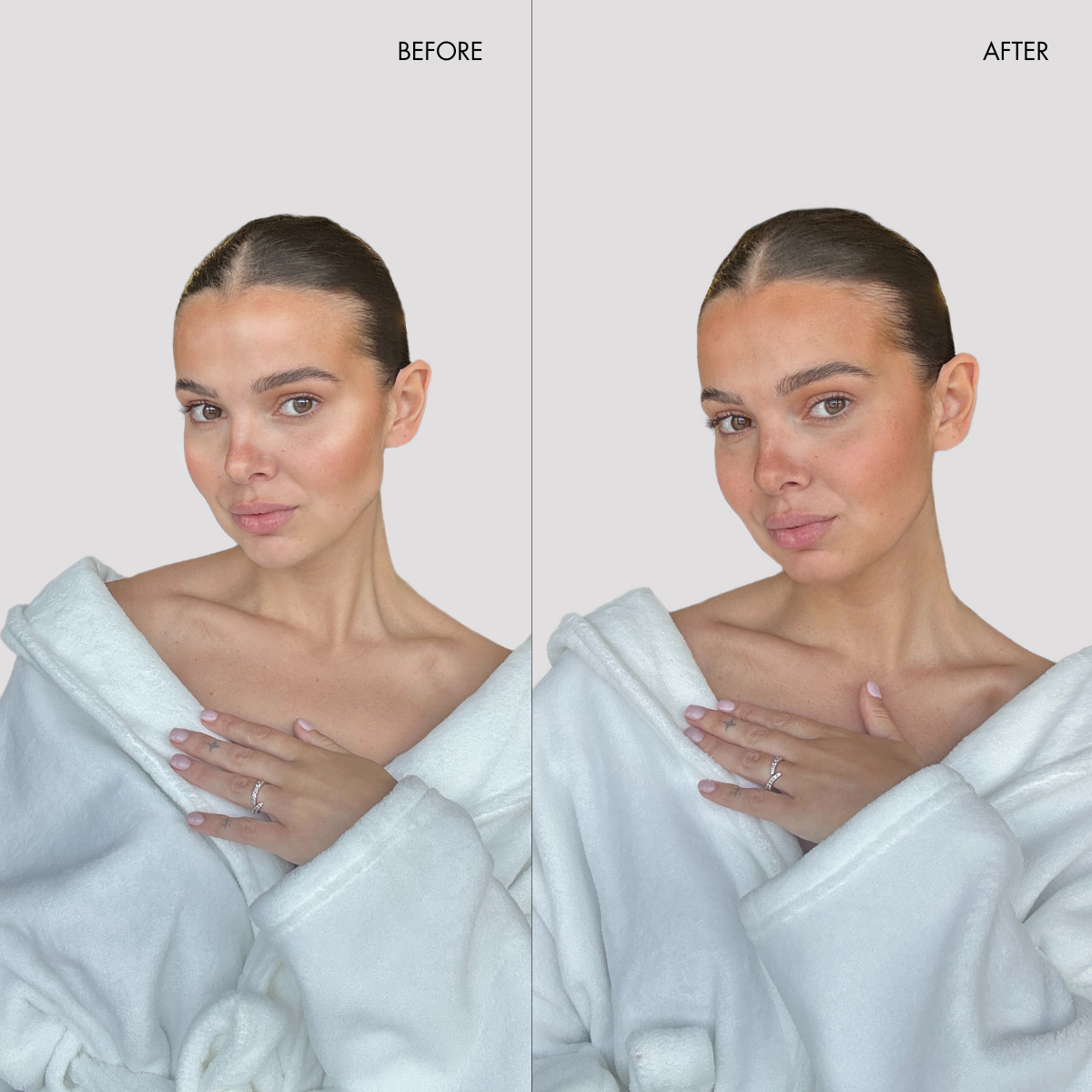 SPF_Powder_-_BeforeAfter_rechts Marc Inbane Tinted SPF50 Powder