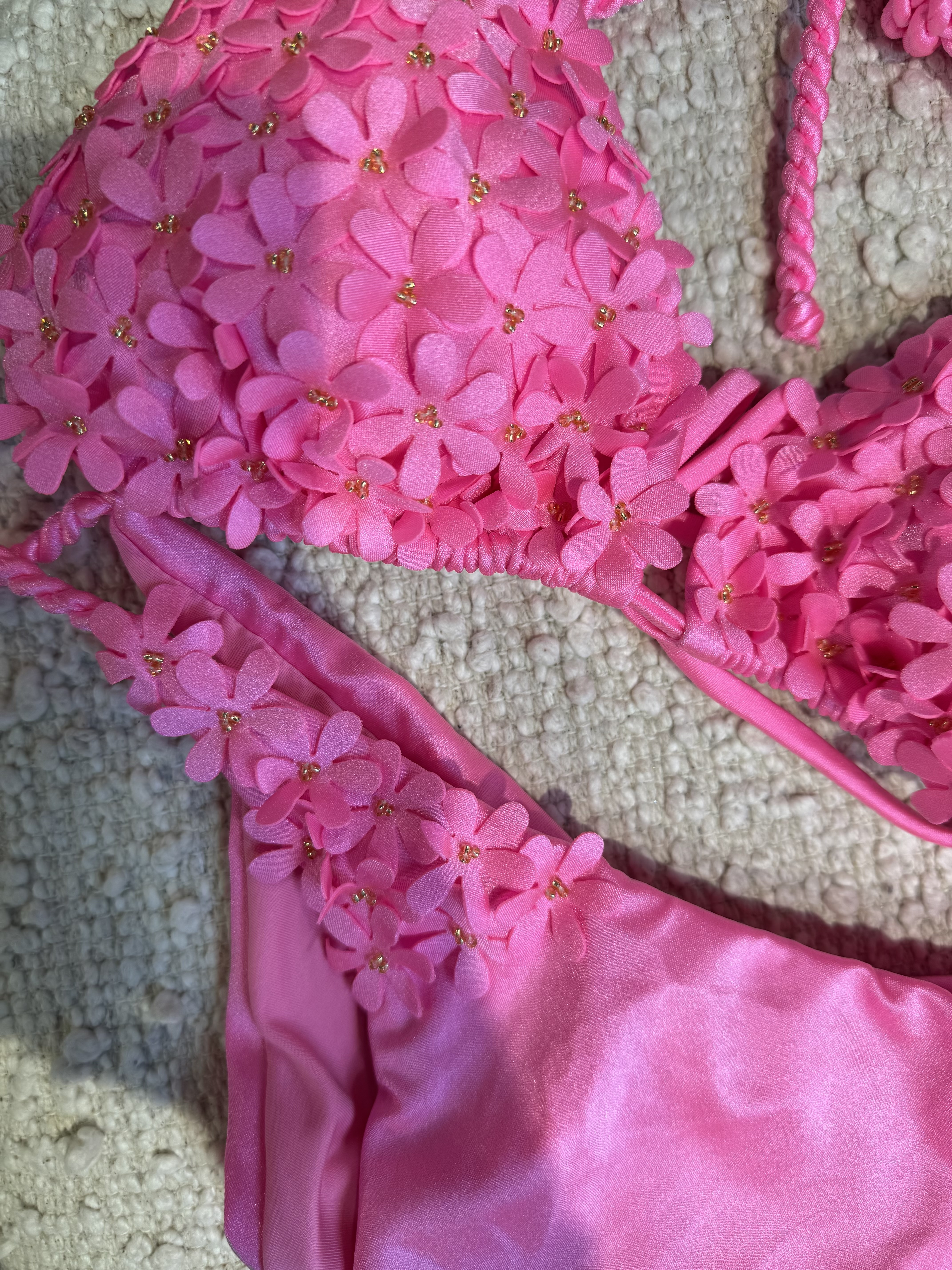 IMG_5766 Bikini met bloemen detail Licht Roze