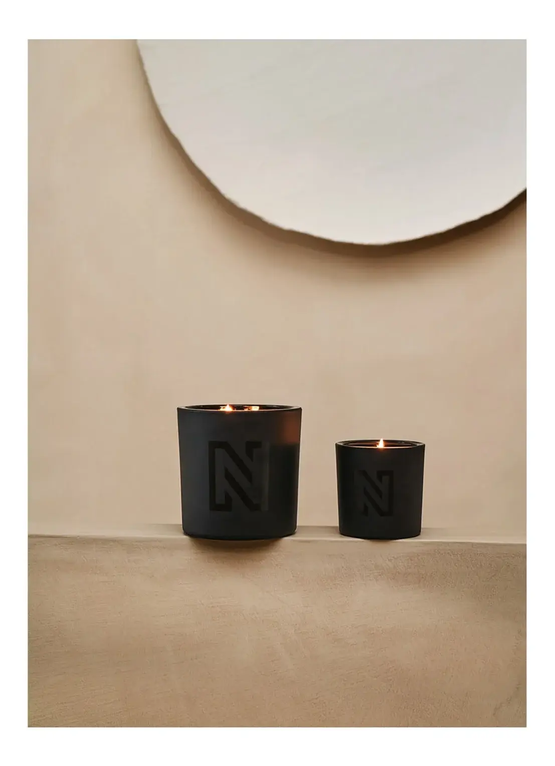 Nikkie actie Grote kaars + kleine kaars London Muse