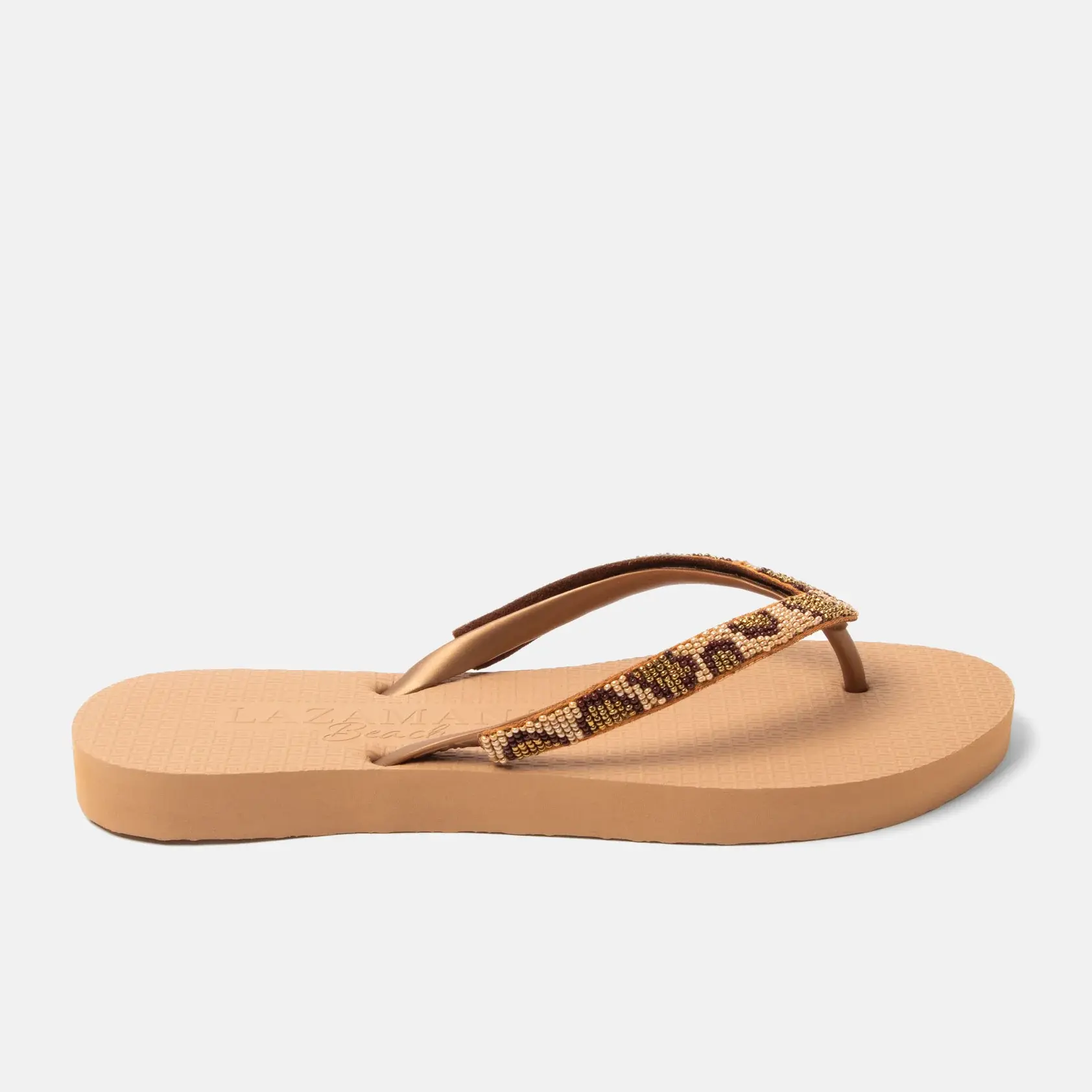 Lazamani Slippers Leopard Brown