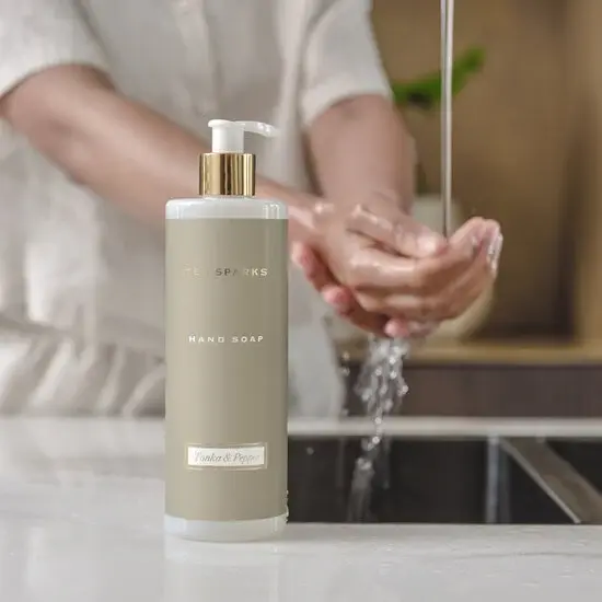Ted Sparks hand soap Tonka & Pepper