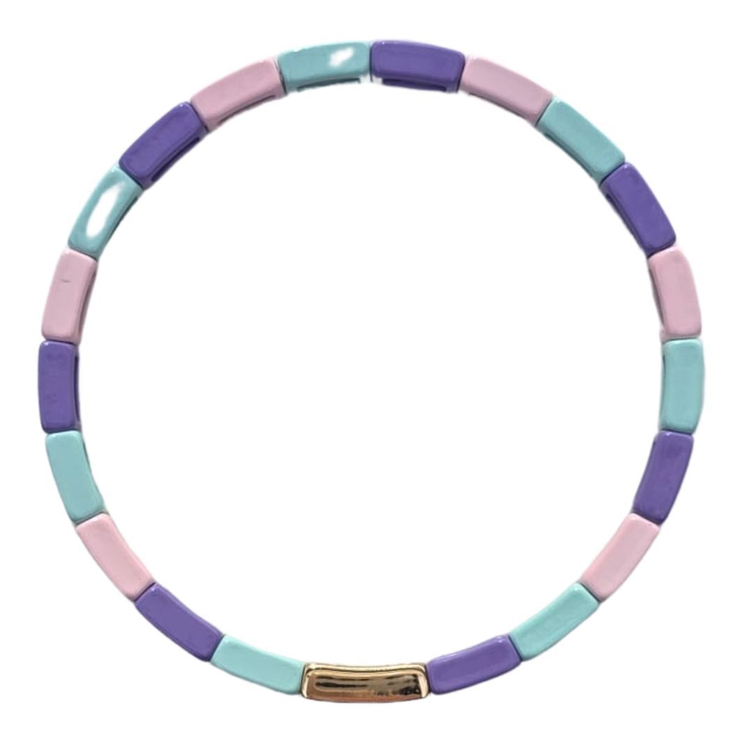 Label-Six-armband-smal-emaille-pastel-1 Label Six armband smal emaille pastel