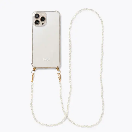 Transparant_Pearldrop_550x Ateljé Phone cord Long