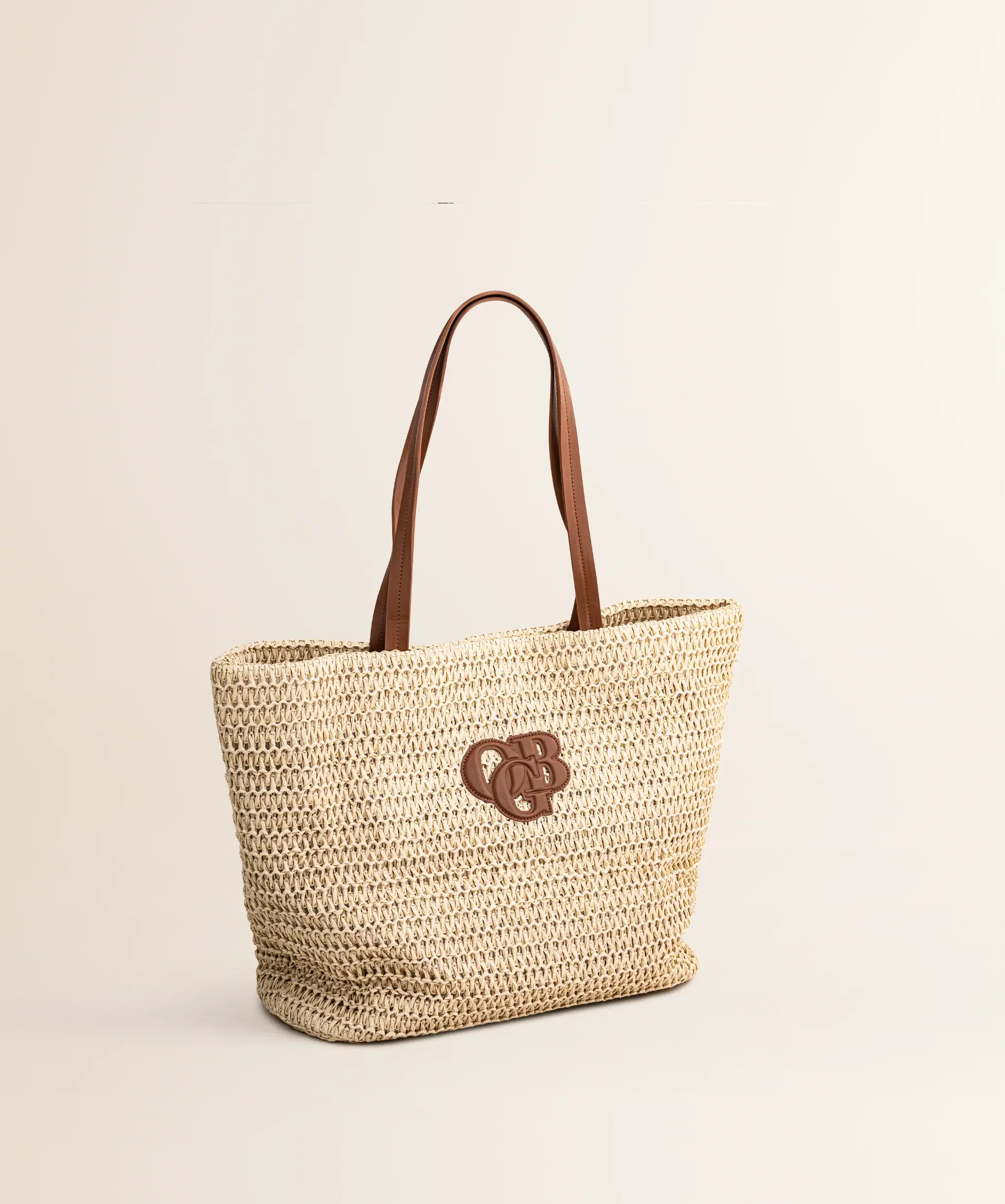 Olcay Gulsen TOTE D'AZUR CROCHET BEACH BAG