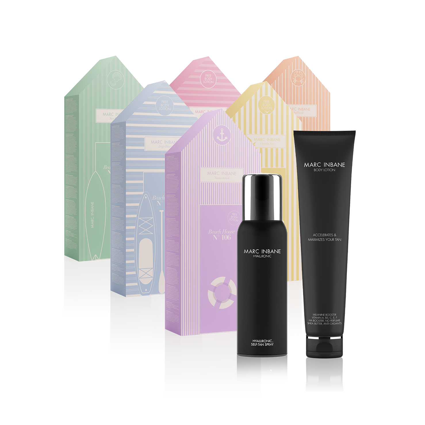 Marc Inbane Hyaluronic spray + gratis body lotion