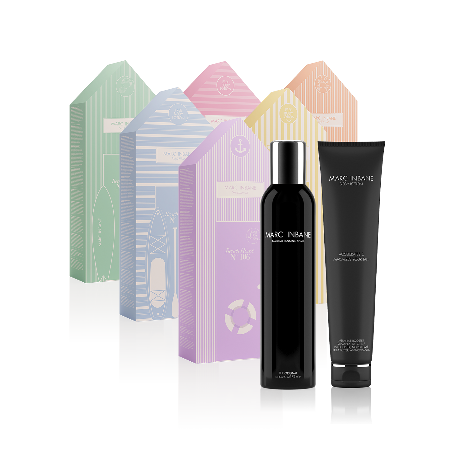 Marc Inbane natural spray + gratis body lotion