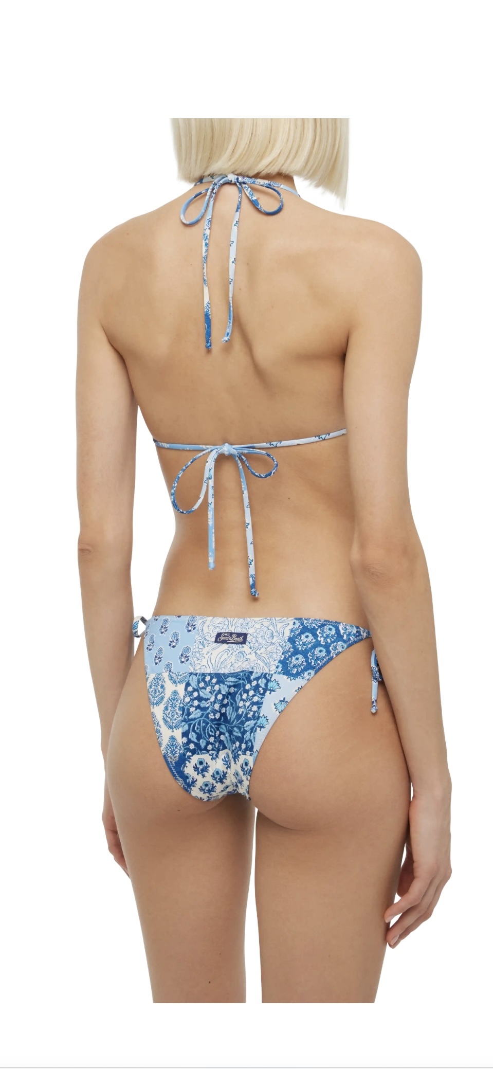 IMG_6555 Saint Barth Triangle bikini Leah Virgo with floral patch print