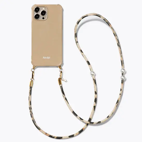 sandcase-leopardlongcord_550x Ateljé Phone cord Long