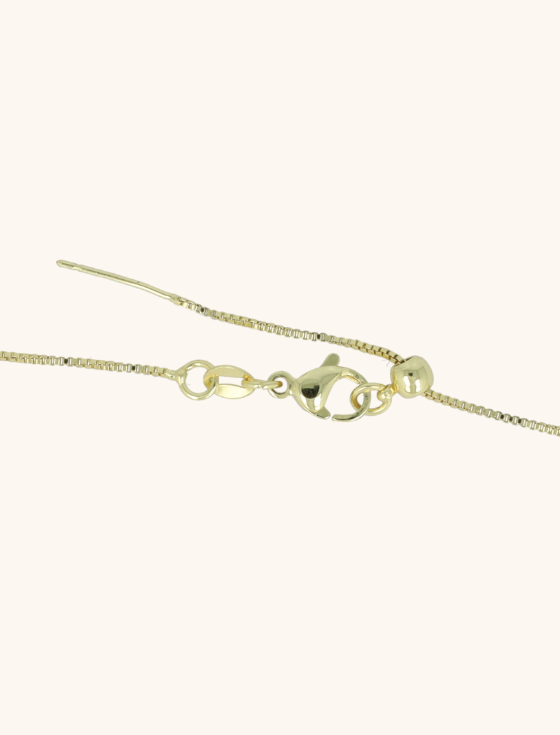 sluiting_2000x2000 Lott Gioielli Gouden Cartoon Initiaal Ketting - Verstelbaar