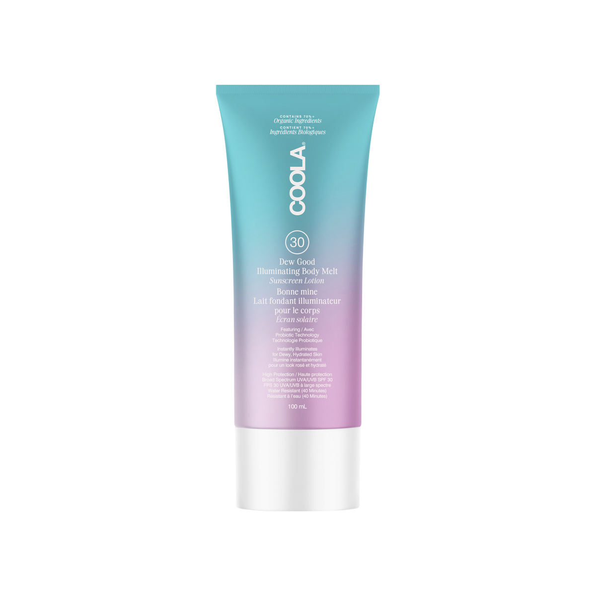 Coola Dew Good Illuminating Body Melt Lotion SPF30