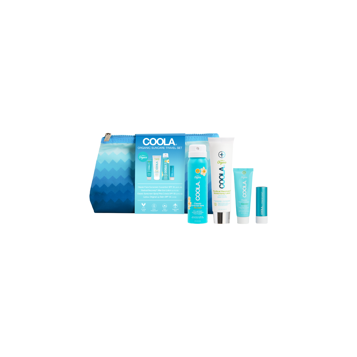Coola Signature 4 Piece Travel Kit