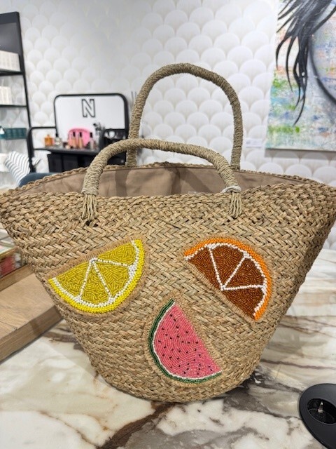 tas_fruit_vzq Strandtas met kralen