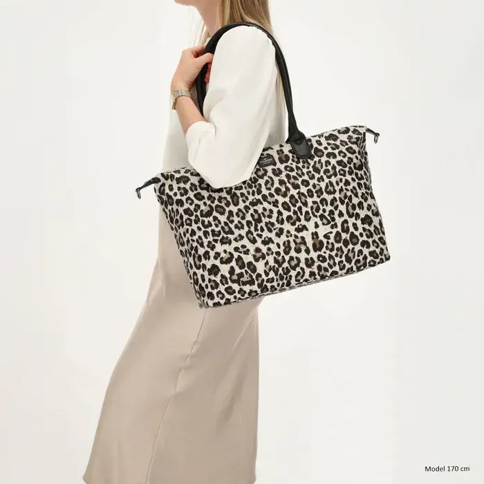 Charm London Buckingham Schoudertas Leopard